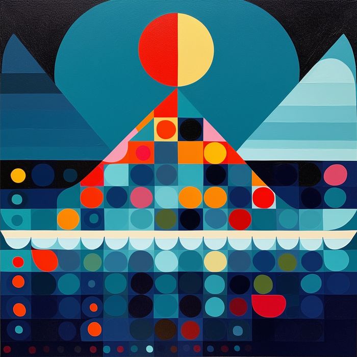dots, suns, triangles 12