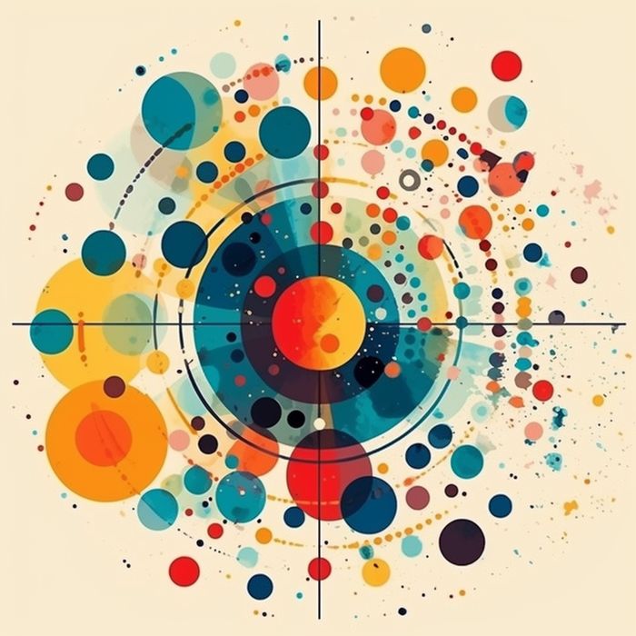 dots, suns, triangles 17