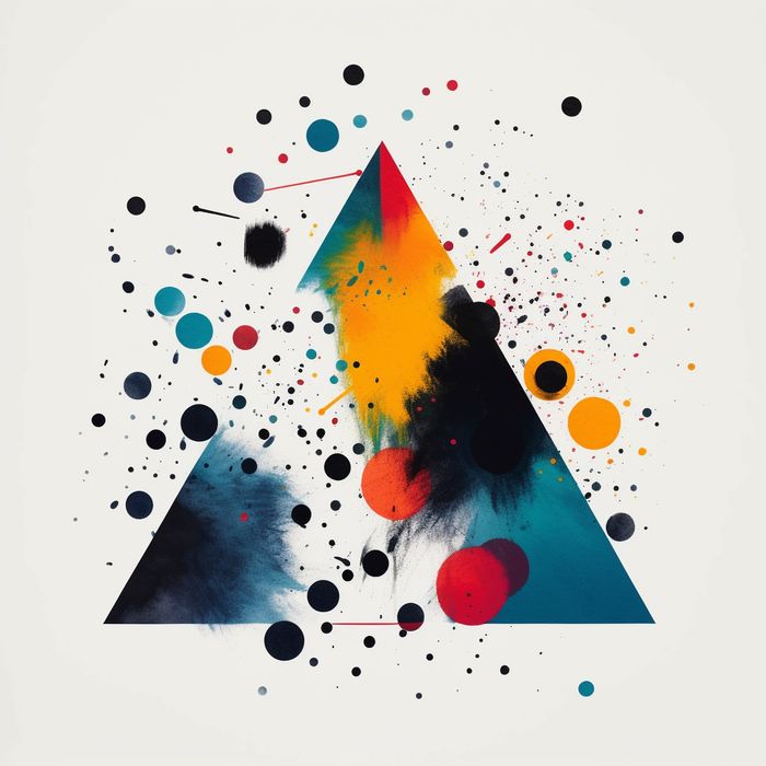 dots, suns, triangles 25