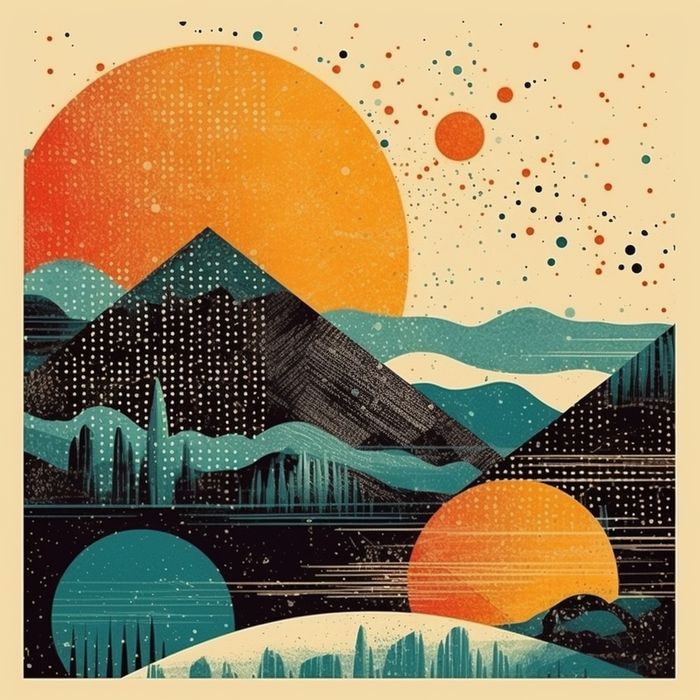 dots, suns, triangles 32