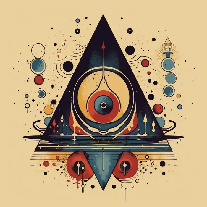 dots, suns, triangles 34