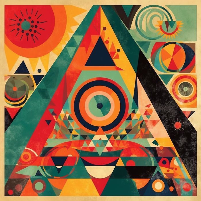 dots, suns, triangles 36