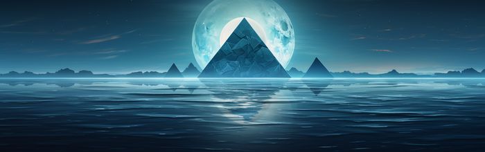 moon over ocean 07