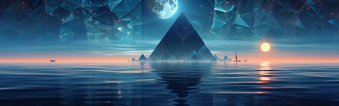moon over ocean 05